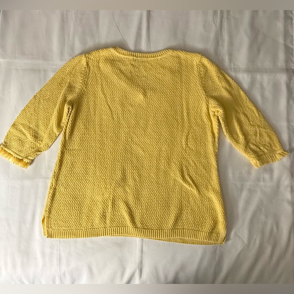Talbots Petites Yellow Sweater - Picture 11 of 11